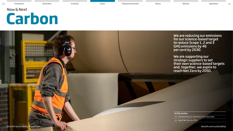 DS Smith Sustainability Report 2024