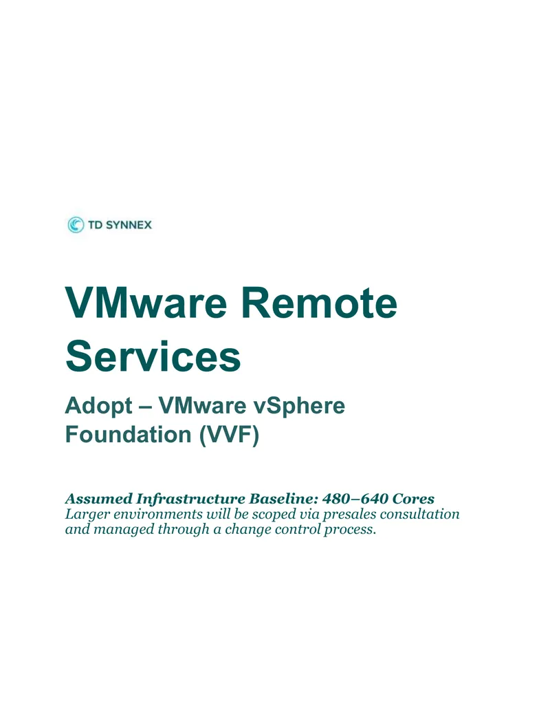 VMware vSphere Foundation Deployment Guide