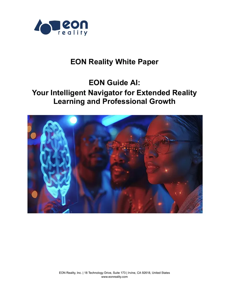 EON Guide AI for Extended Reality Navigation