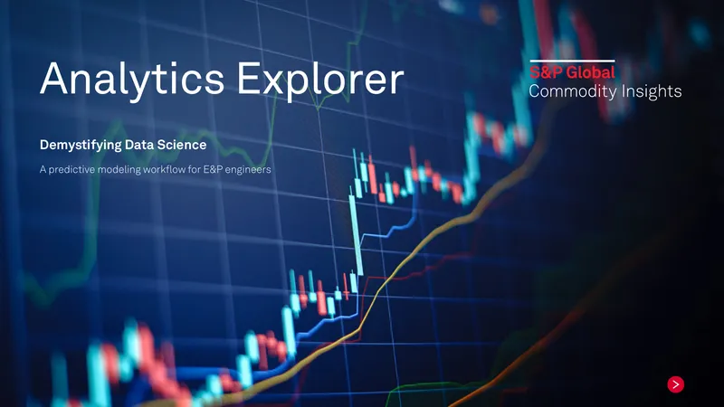 Predictive Modeling Workflow for E&P Engineers