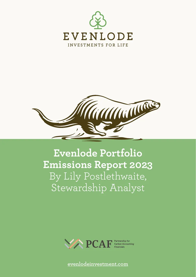 Evenlode Portfolio Emissions Report 2023
