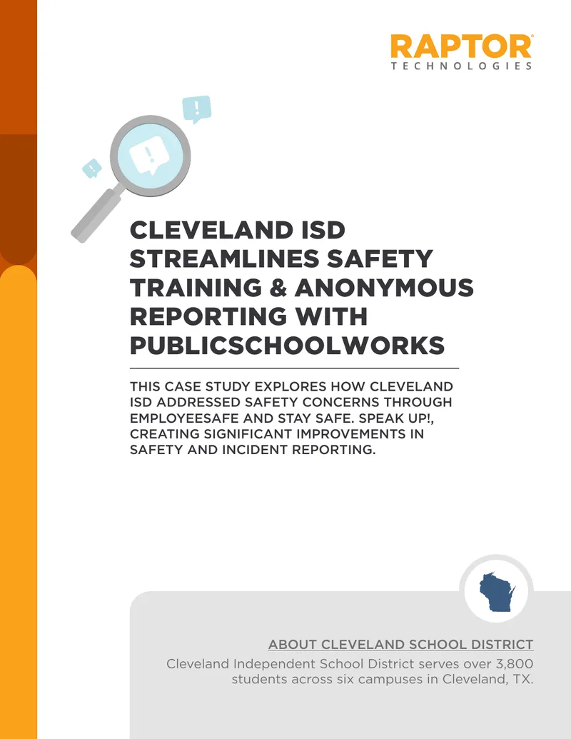 Cleveland ISD Safety Improvement Case Study