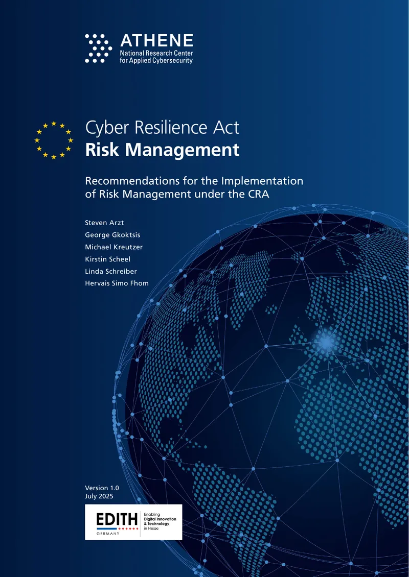Cyber Resilience Act Risk Management Recommendations