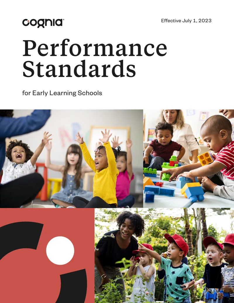 Cognia Performance Standards for Early Learning Schools