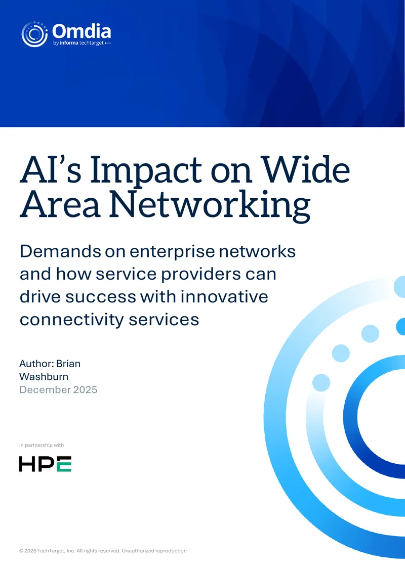 AI Impact on Wide Area Networking and Connectivity Services