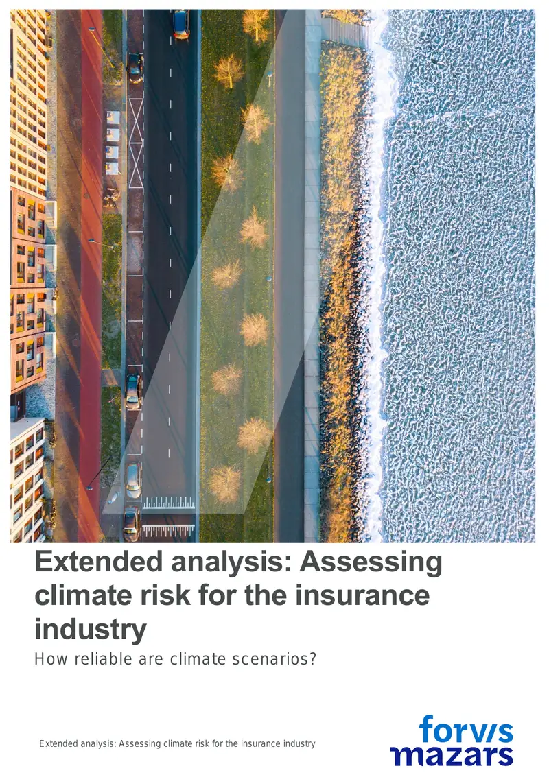 Assessing Climate Risk for the Insurance Industry