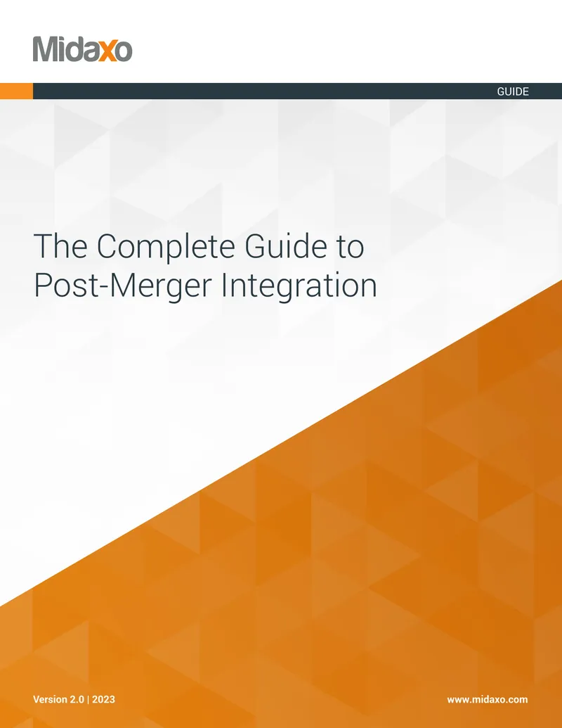Post-Merger Integration Process Guide