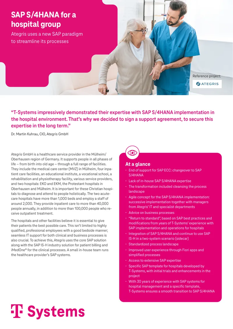SAP S/4HANA Implementation for Ategris Healthcare