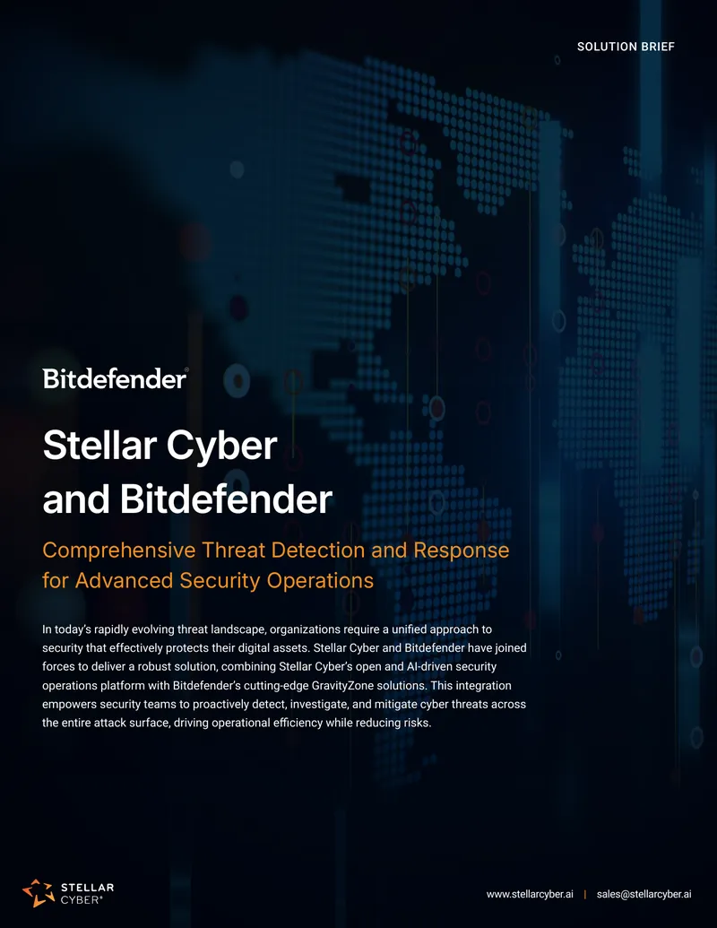 Comprehensive Threat Detection and Response Solution Brief