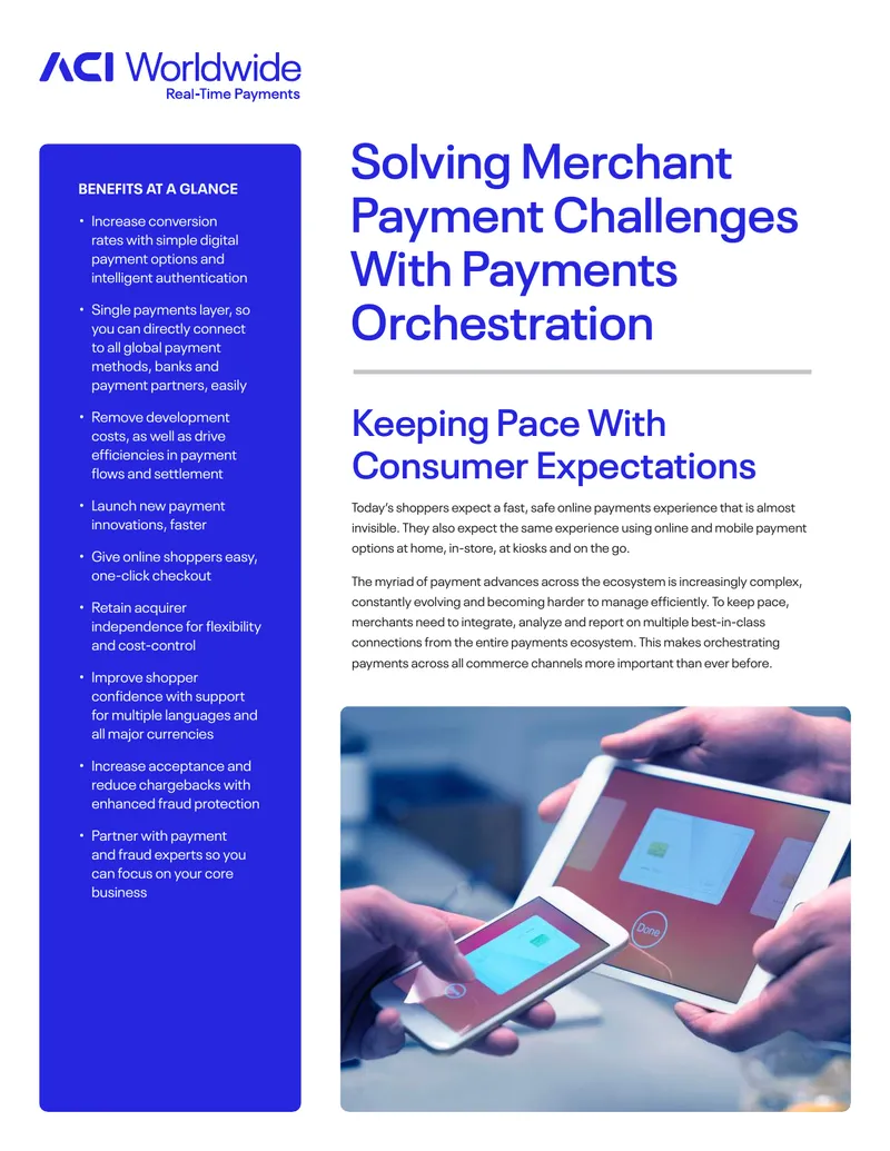 Payments Orchestration for Merchant Challenges preview page 1