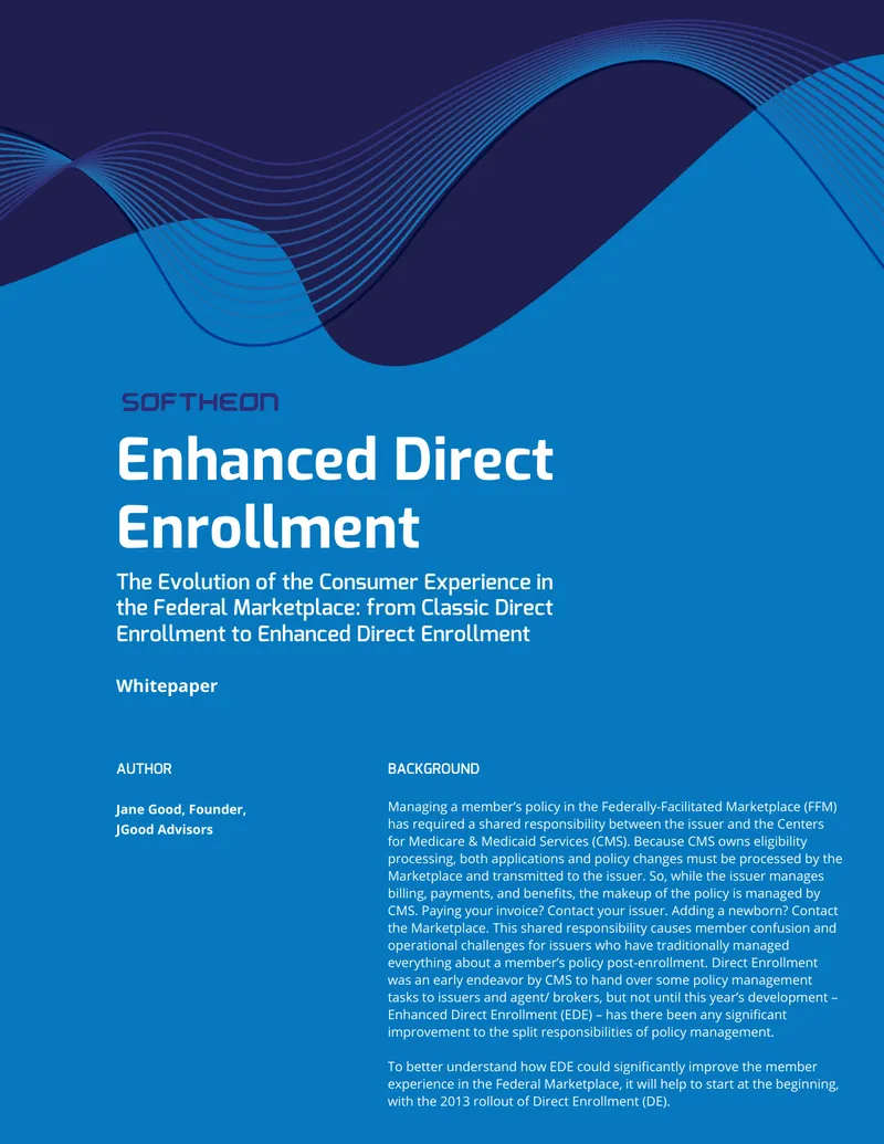 Enhanced Direct Enrollment in the Federal Marketplace