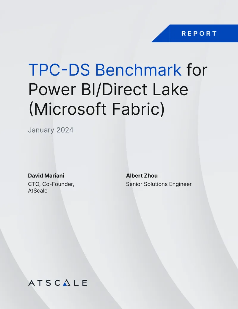 TPC-DS Benchmark Analysis for Power BI/Direct Lake