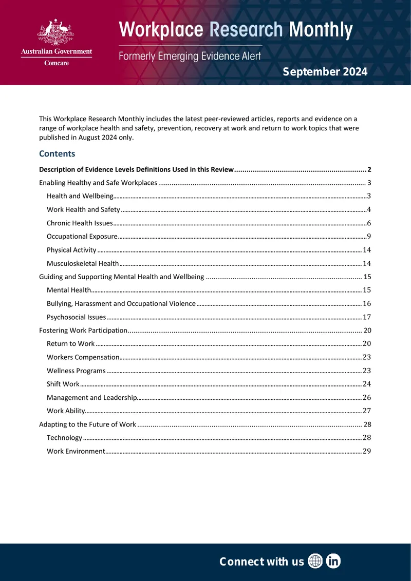 Workplace Research Monthly September 2024
