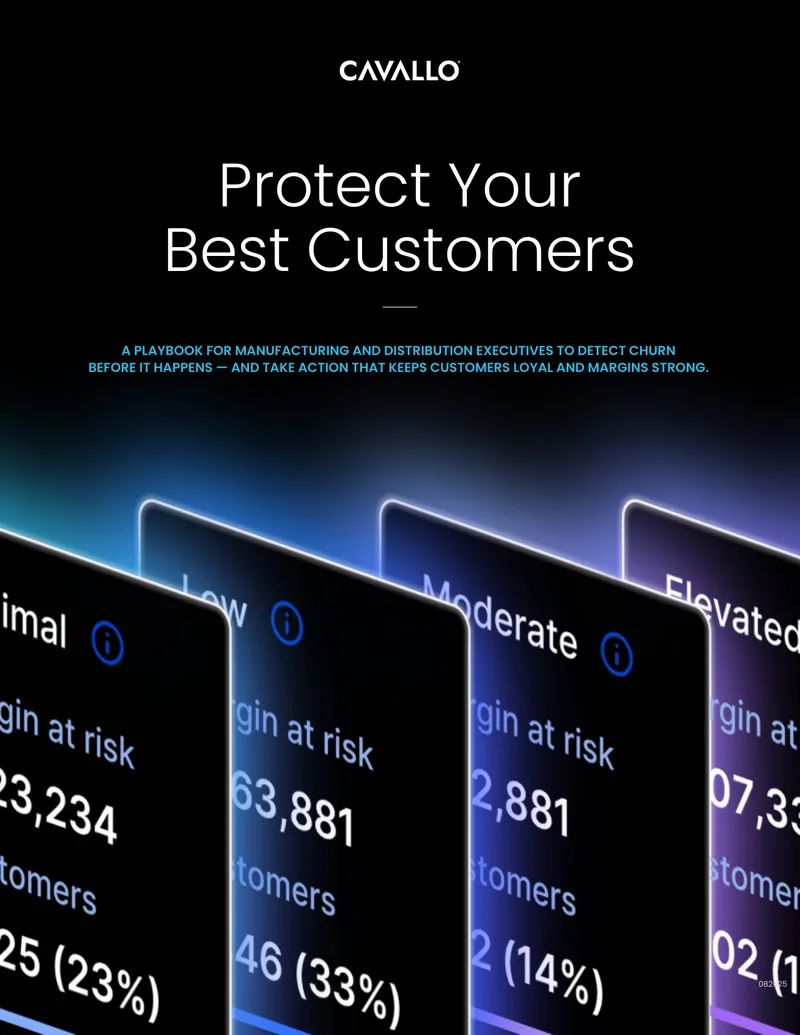 Playbook for Detecting Customer Churn in Manufacturing