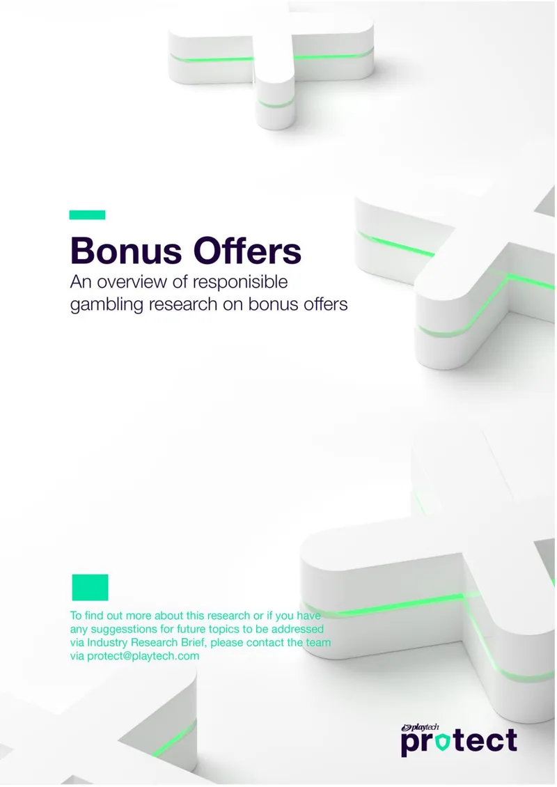 Responsible Gambling Research on Bonus Offers