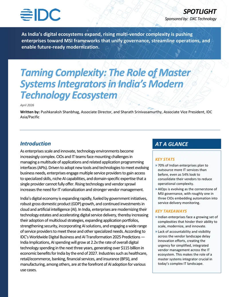 Master Systems Integrators in India's Technology Ecosystem