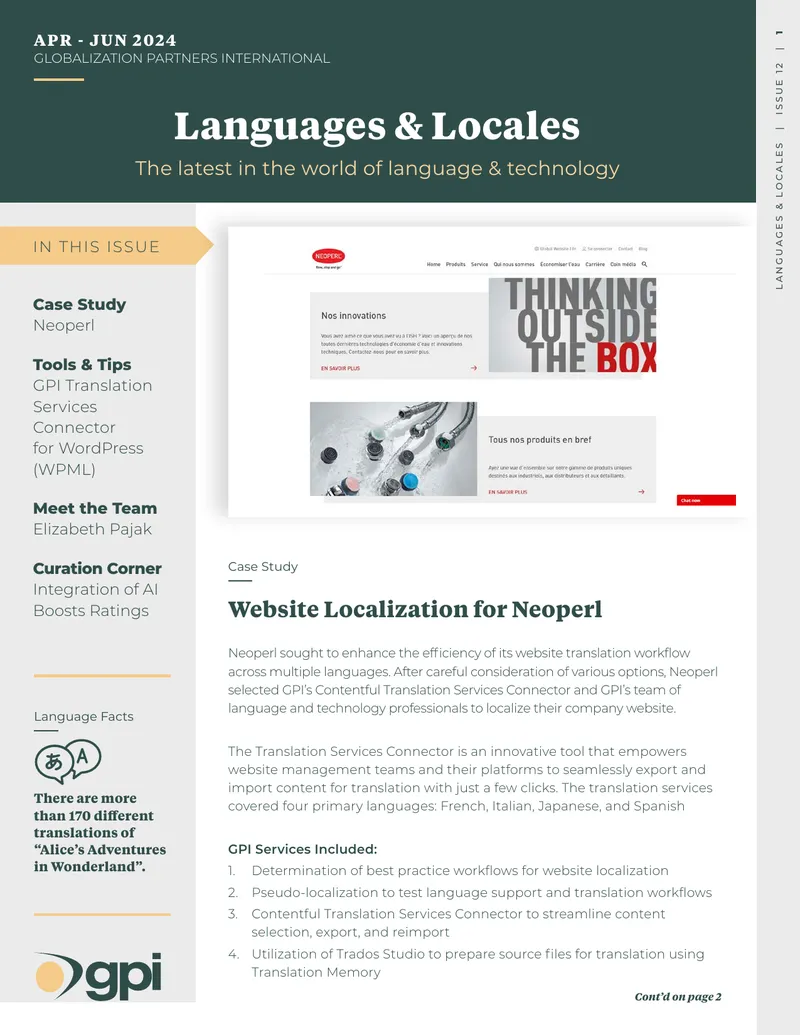 Website Localization Case Study for Neoperl