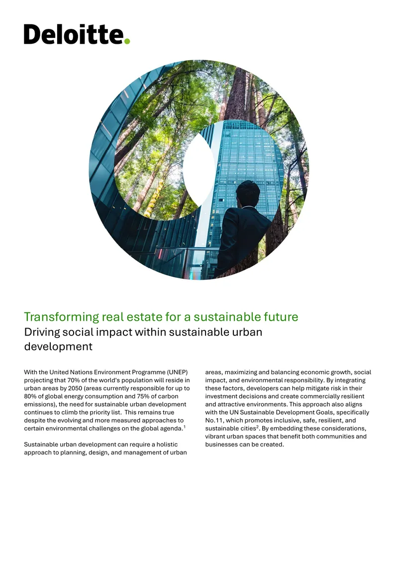 Sustainable Urban Development Strategies
