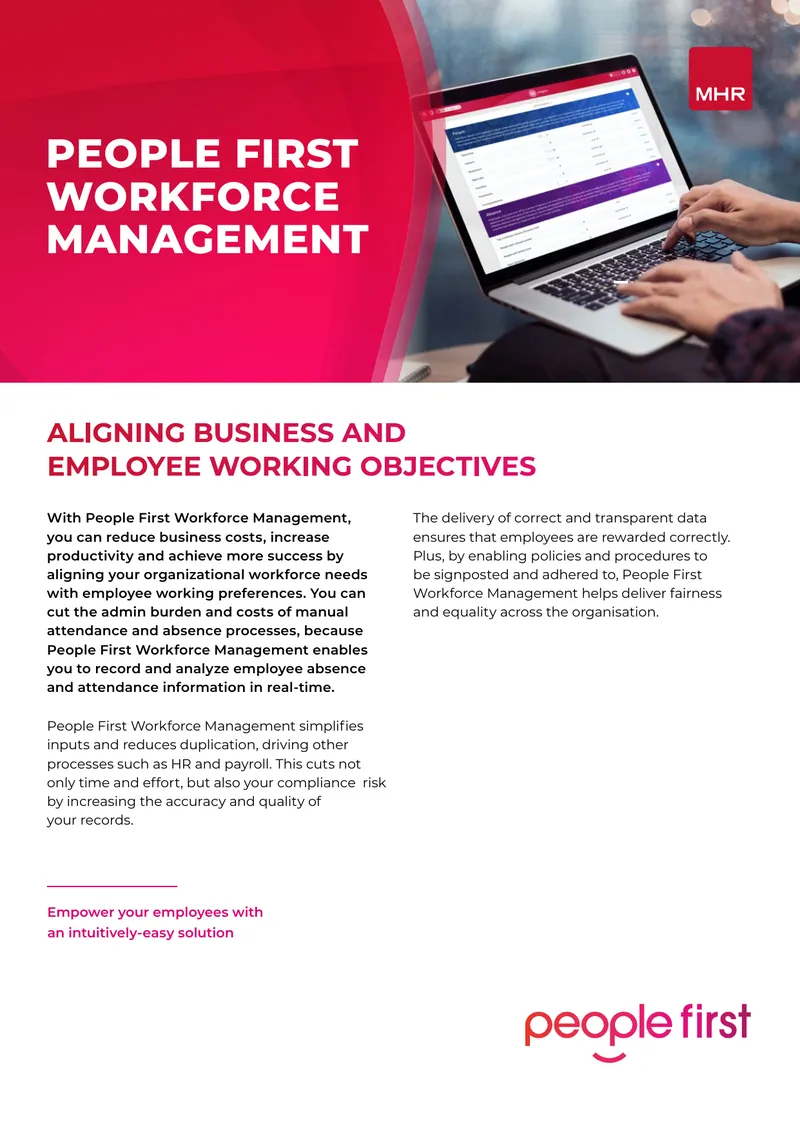 People First Workforce Management Overview
