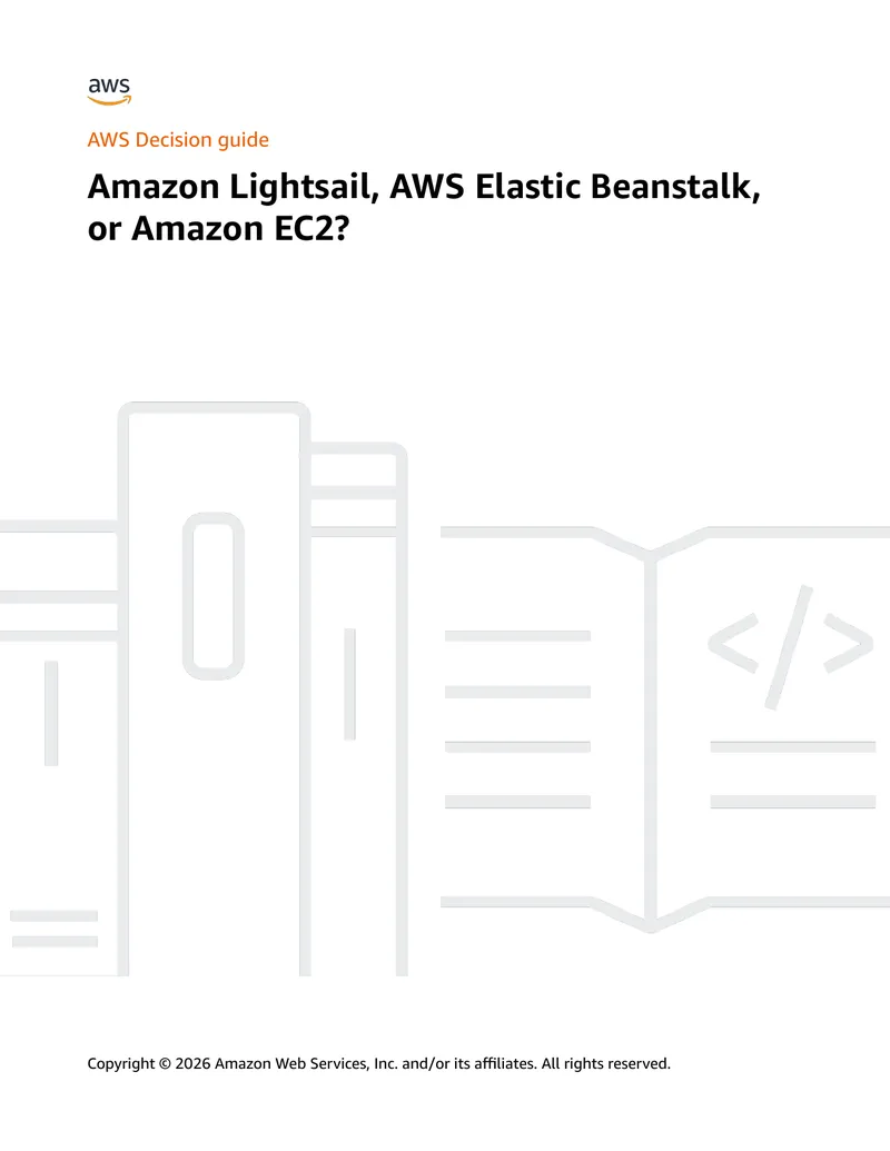 AWS Decision Guide for Cloud Services Selection