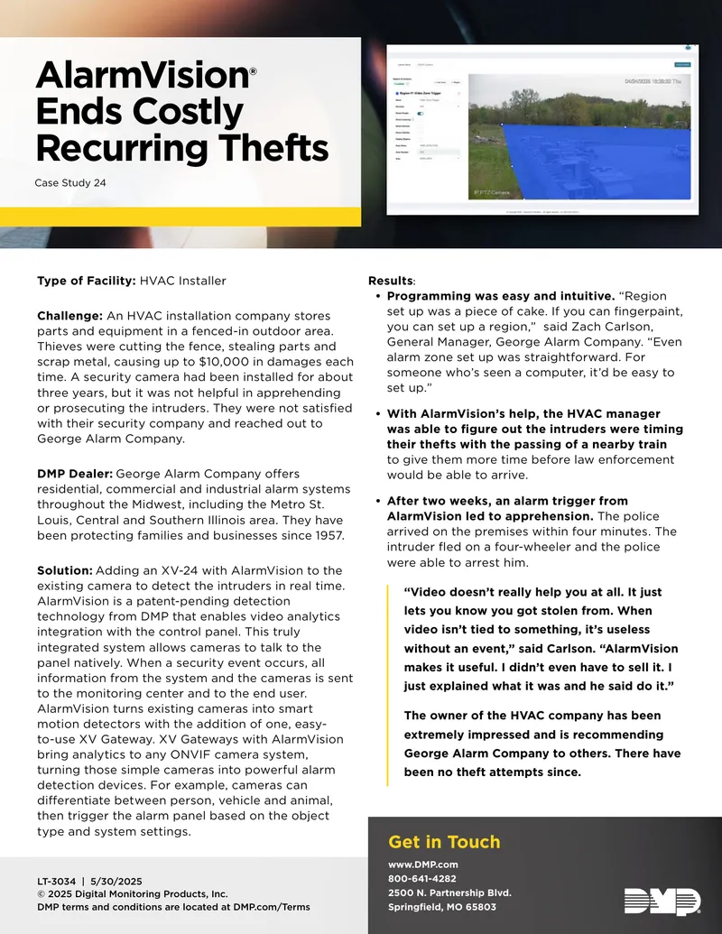 HVAC Installation Security Enhancement Case Study
