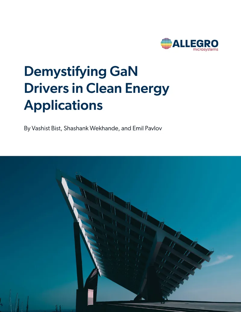 GaN Drivers in Clean Energy Applications