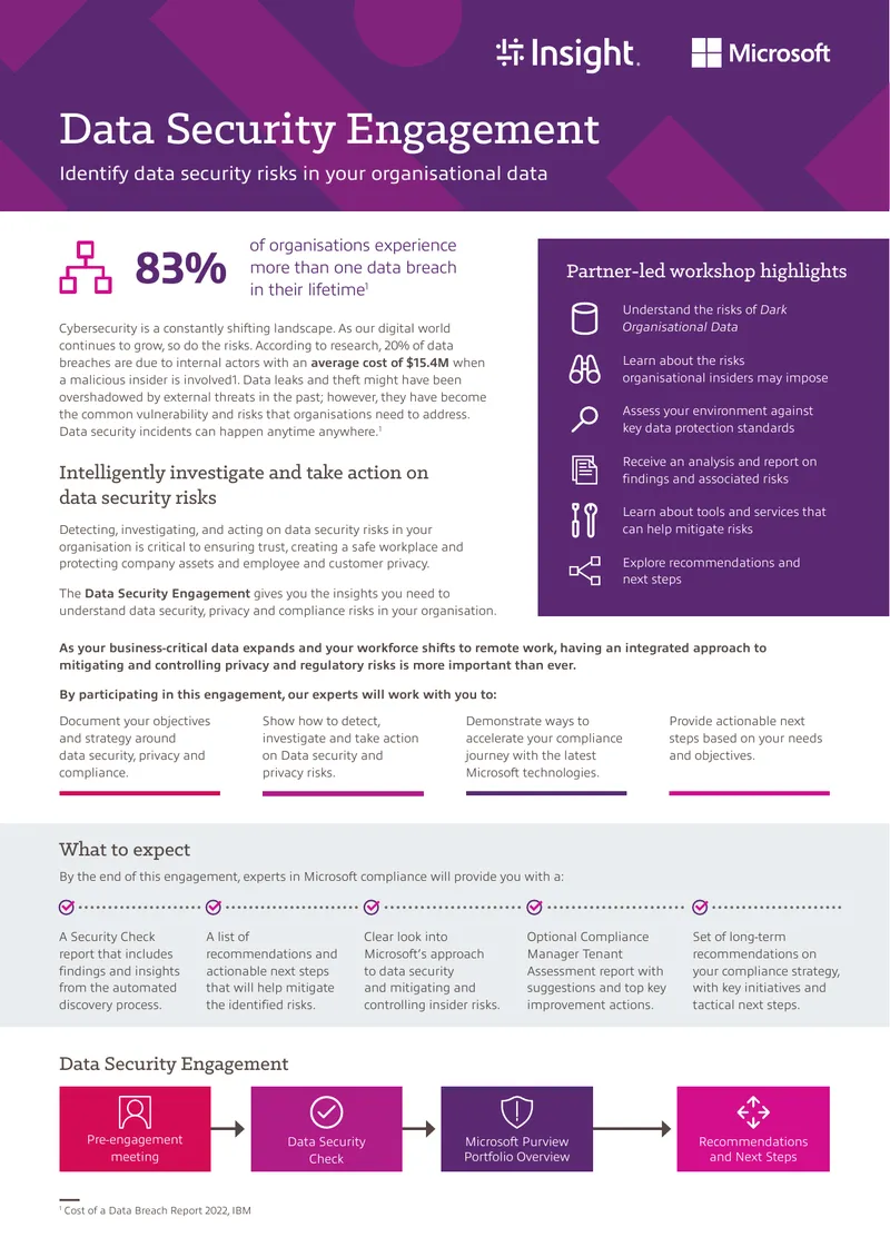 Data Security Engagement Overview and Methodology