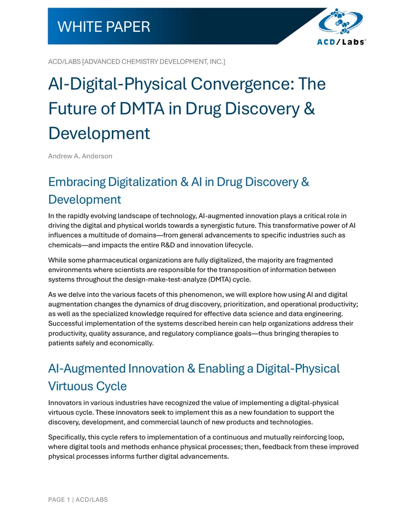 AI-Digital-Physical Convergence in Drug Discovery