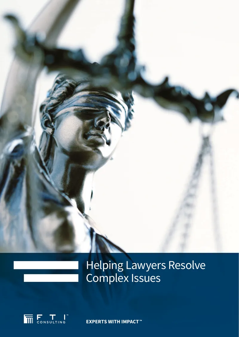 Independent Advisory Services for Legal Issues