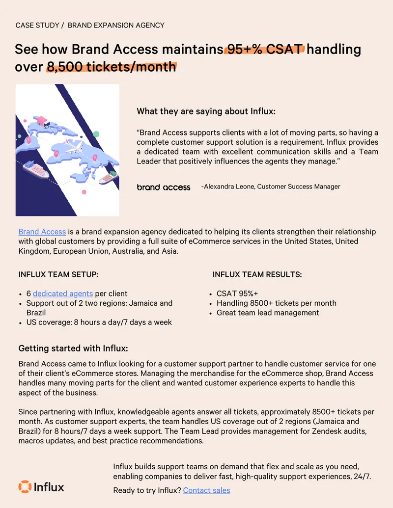 Customer Support Partnership Case Study