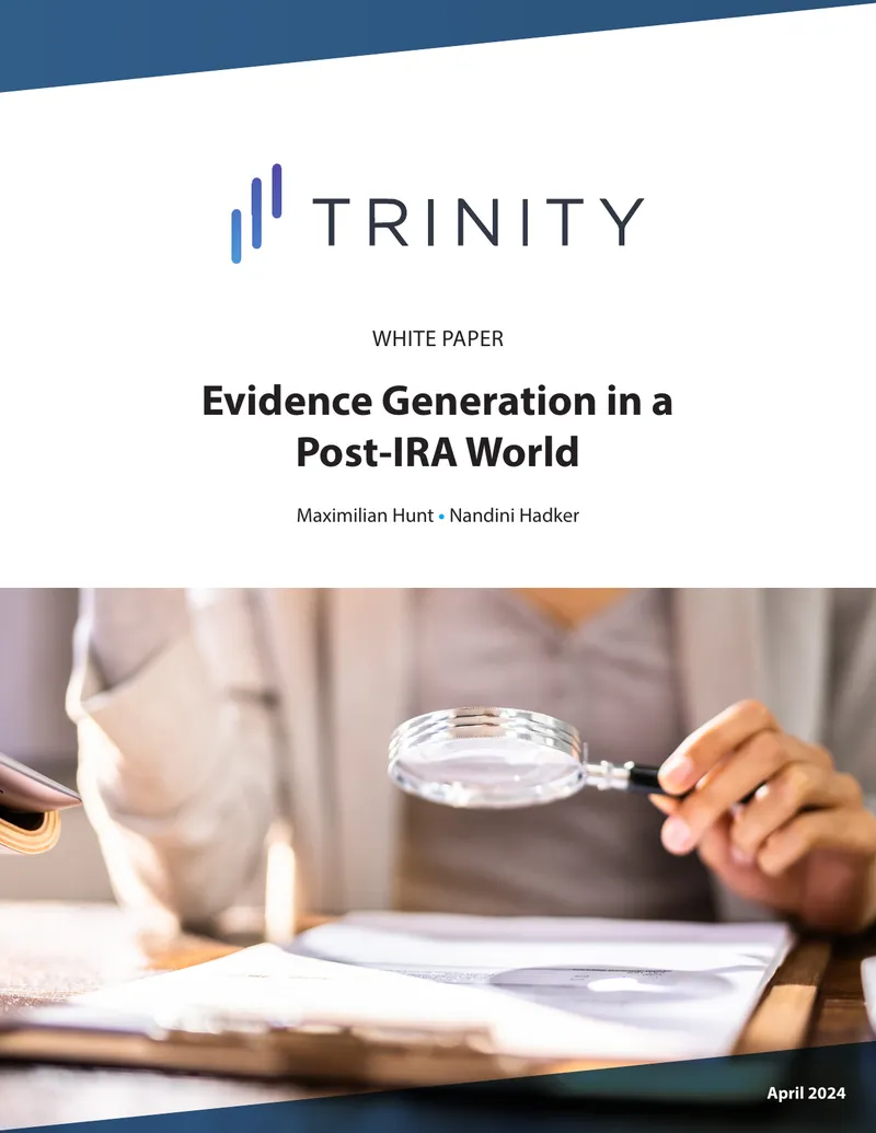 Evidence Generation Strategies Post-Inflation Reduction Act