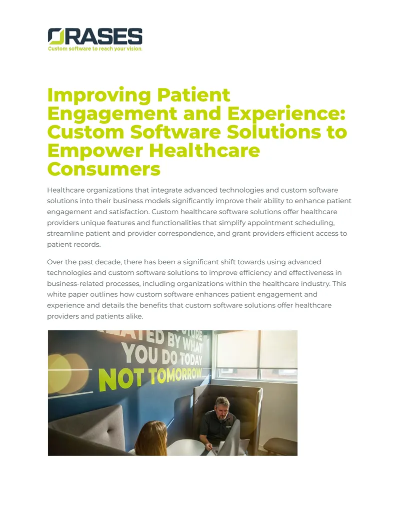 Custom Software Solutions for Patient Engagement
