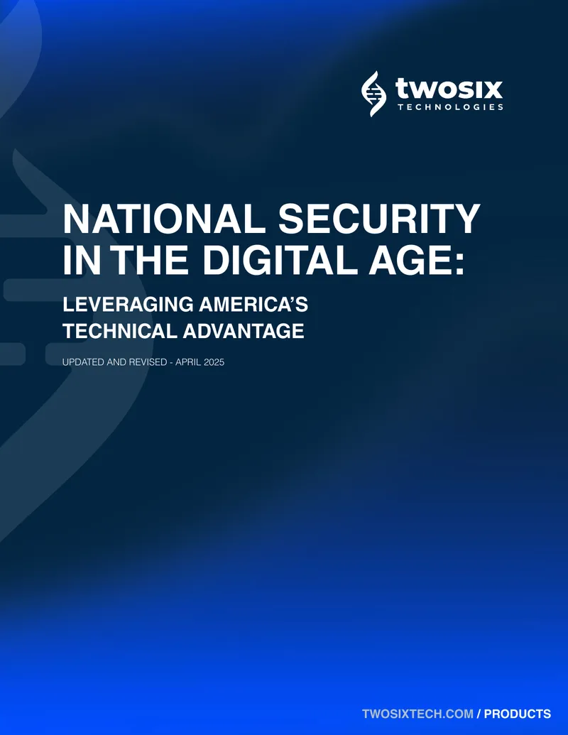 National Security in the Digital Age White Paper