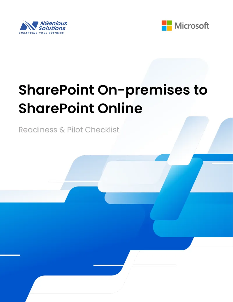 SharePoint On-premises to Online Migration Checklist