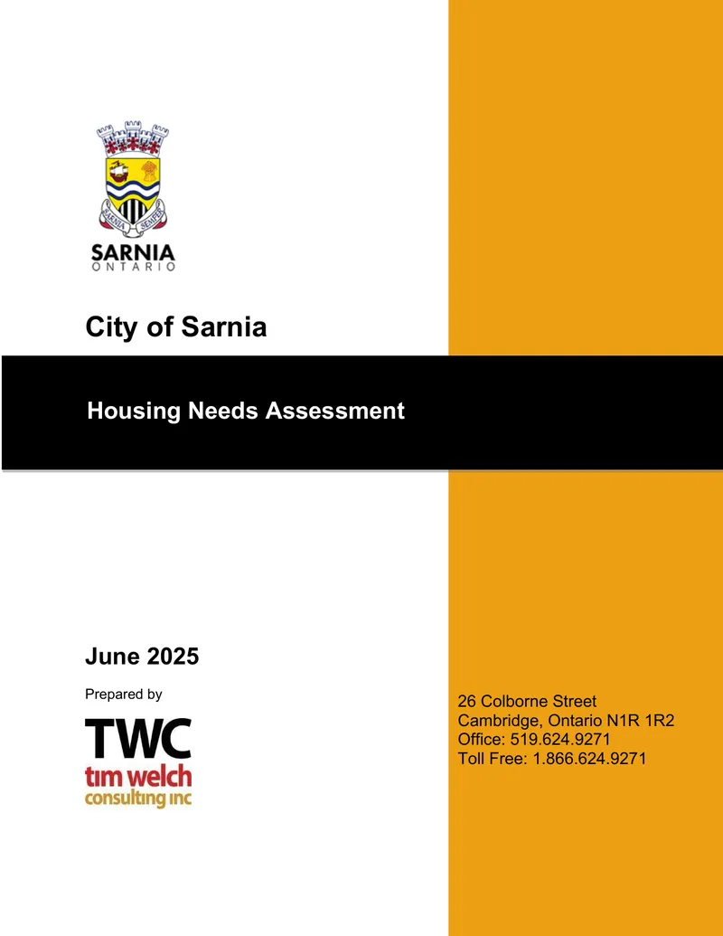 Housing Needs Assessment Methodology and Guidelines