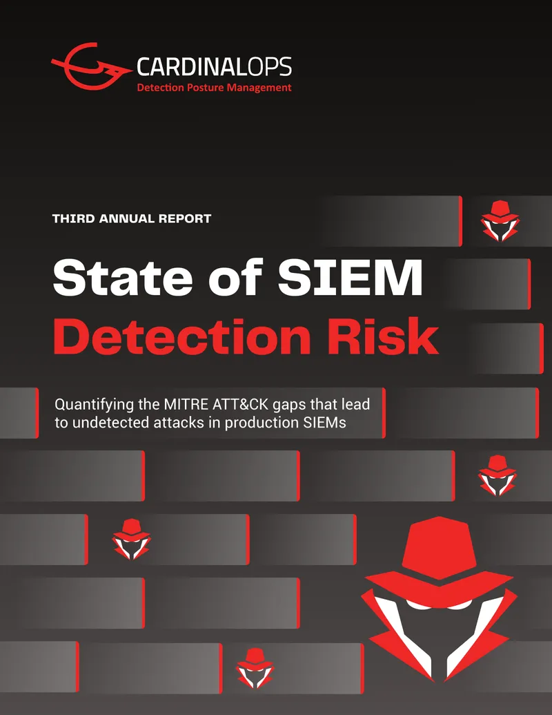 Third Annual Report on State of SIEM Detection Risk