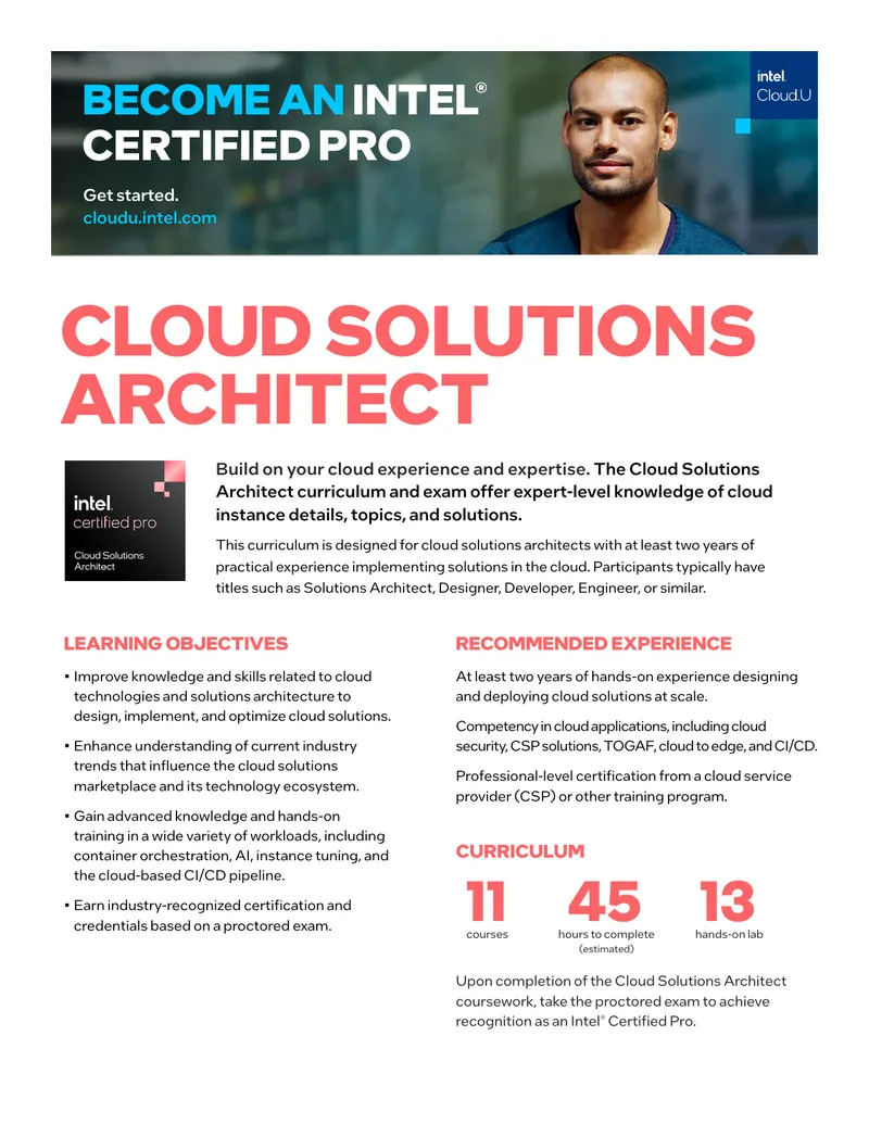 Cloud Solutions Architect Curriculum Overview