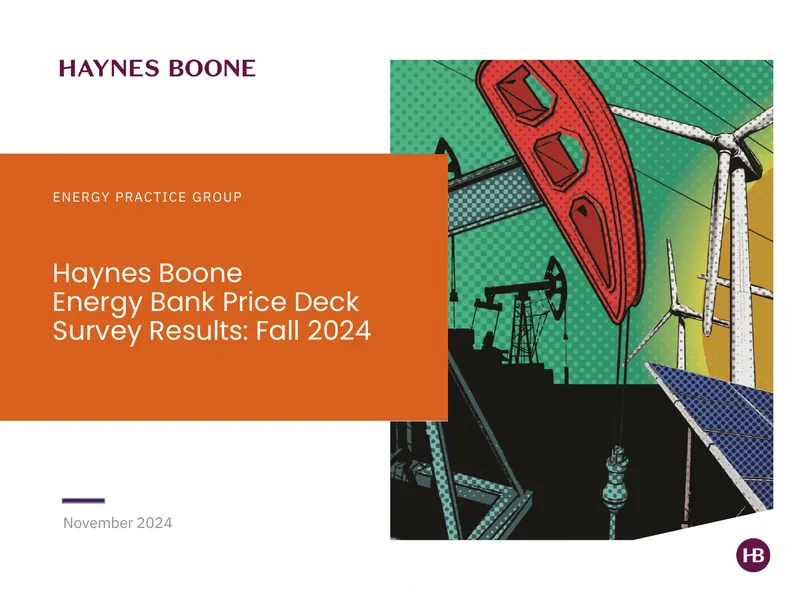 Energy Bank Price Deck Survey Results for Fall 2024