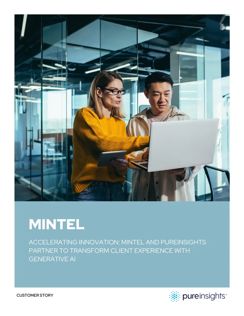 Mintel and Pureinsights Partnership for Generative AI