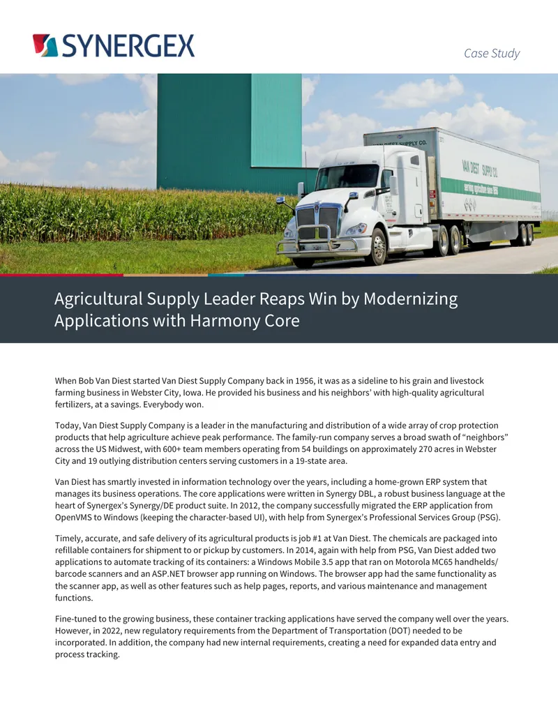 Case Study on Modernizing Container Tracking Applications