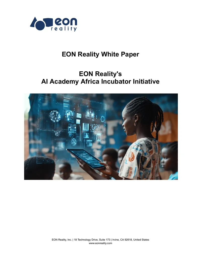 EON Reality AI Academy Africa Incubator Initiative