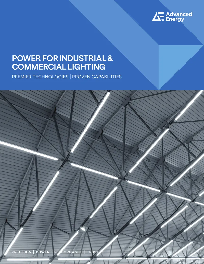 Power Solutions for Industrial and Commercial Lighting