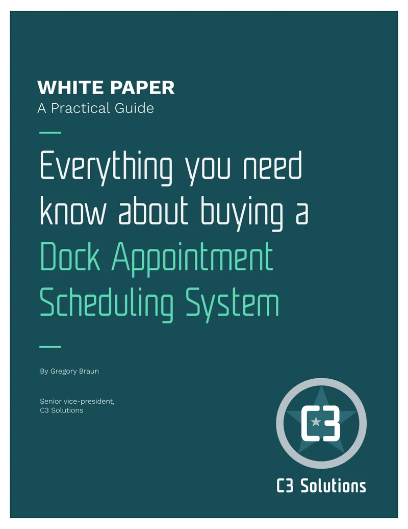 Guide to Dock Appointment Scheduling Systems