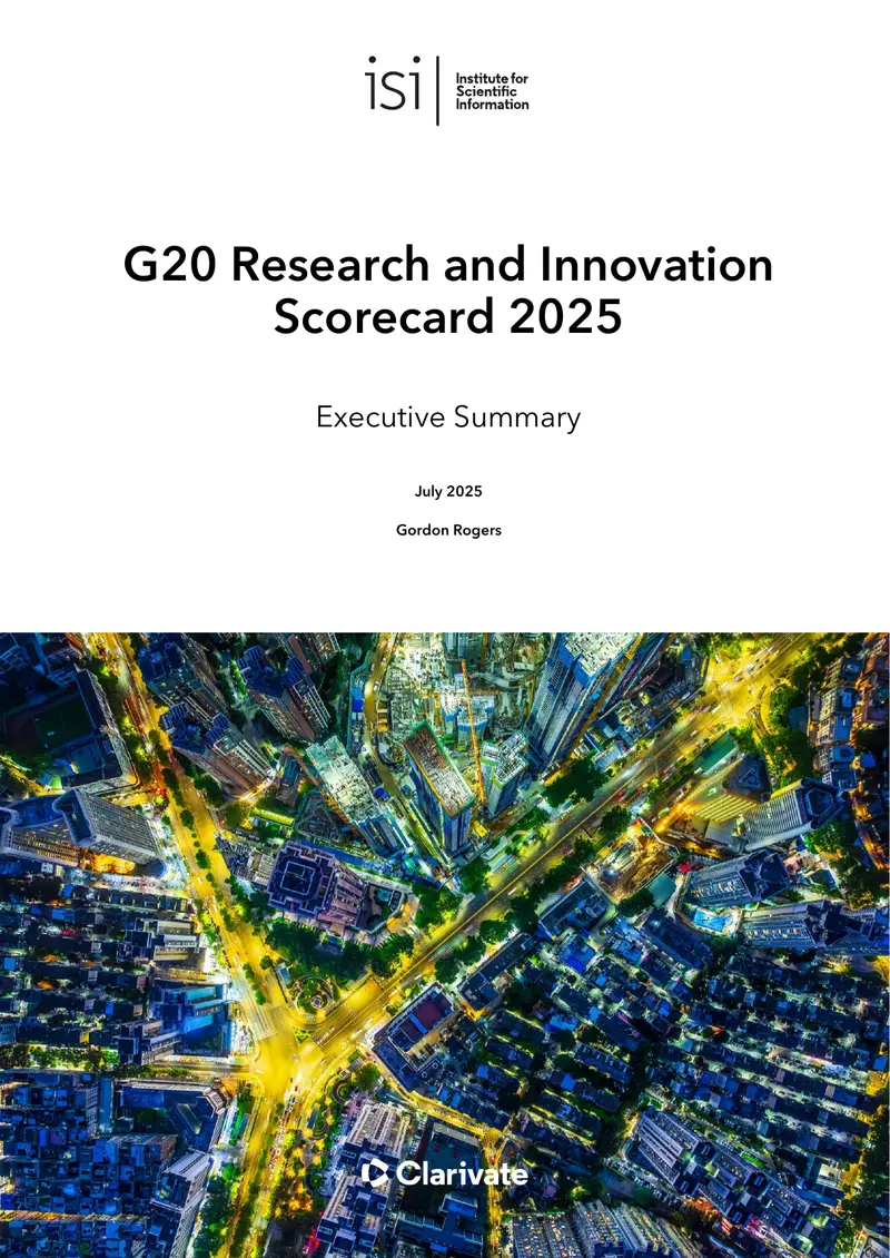 G20 Research and Innovation Scorecard 2025