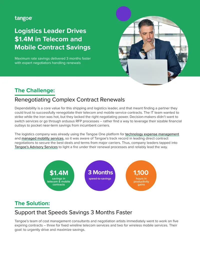 Telecom and Mobile Contract Renewal Strategy