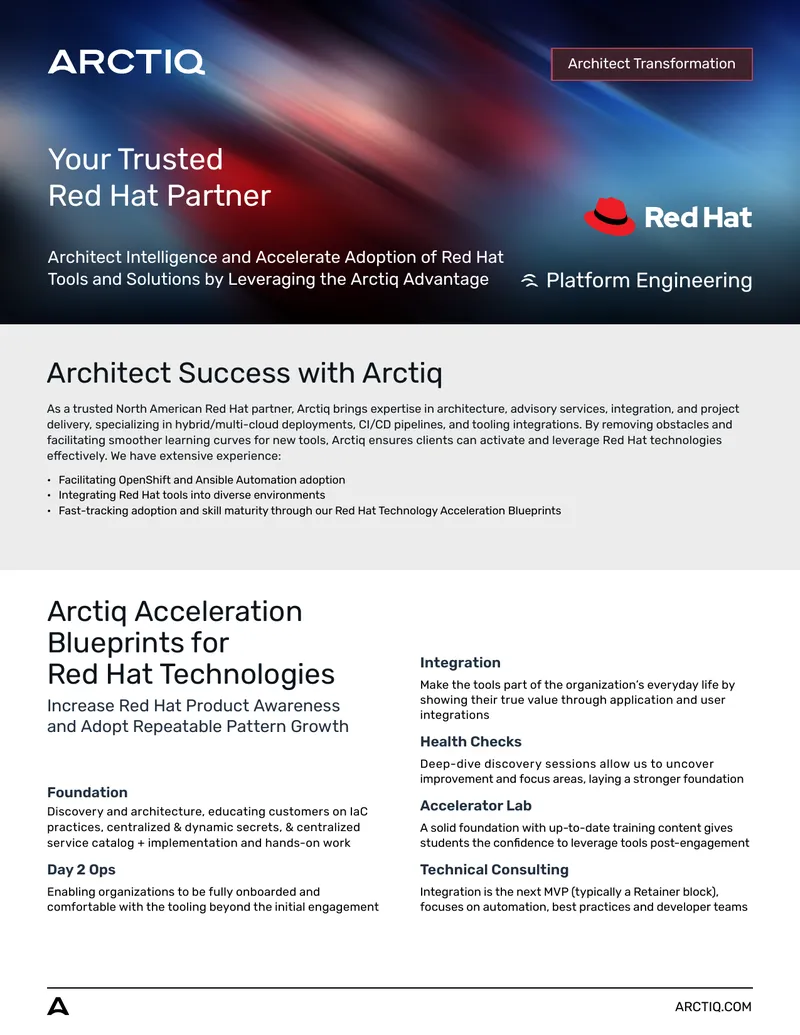 Architect Success with Arctiq Solutions