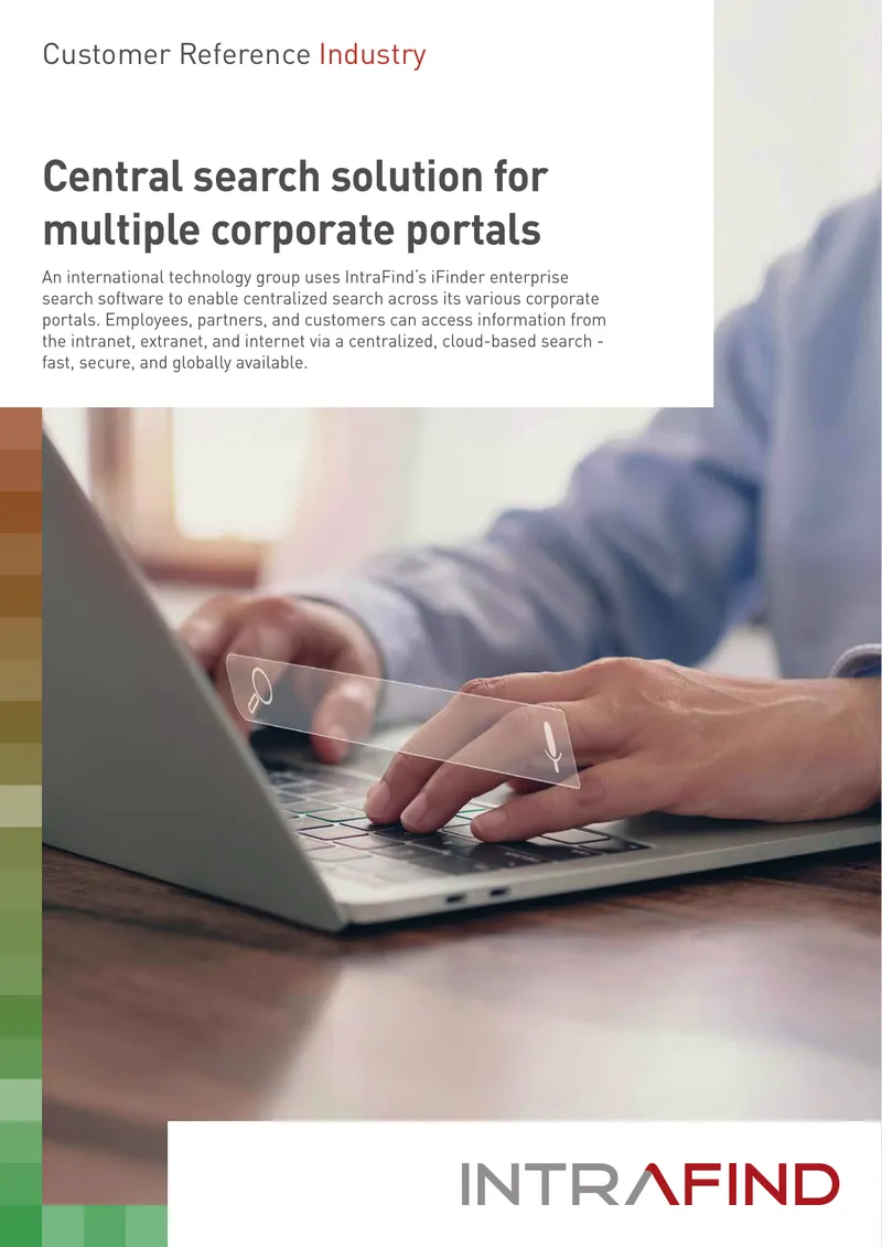 Centralized Search Solution for Corporate Portals