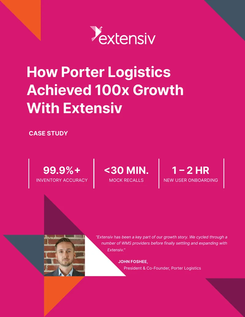 Porter Logistics Growth Case Study with Extensiv