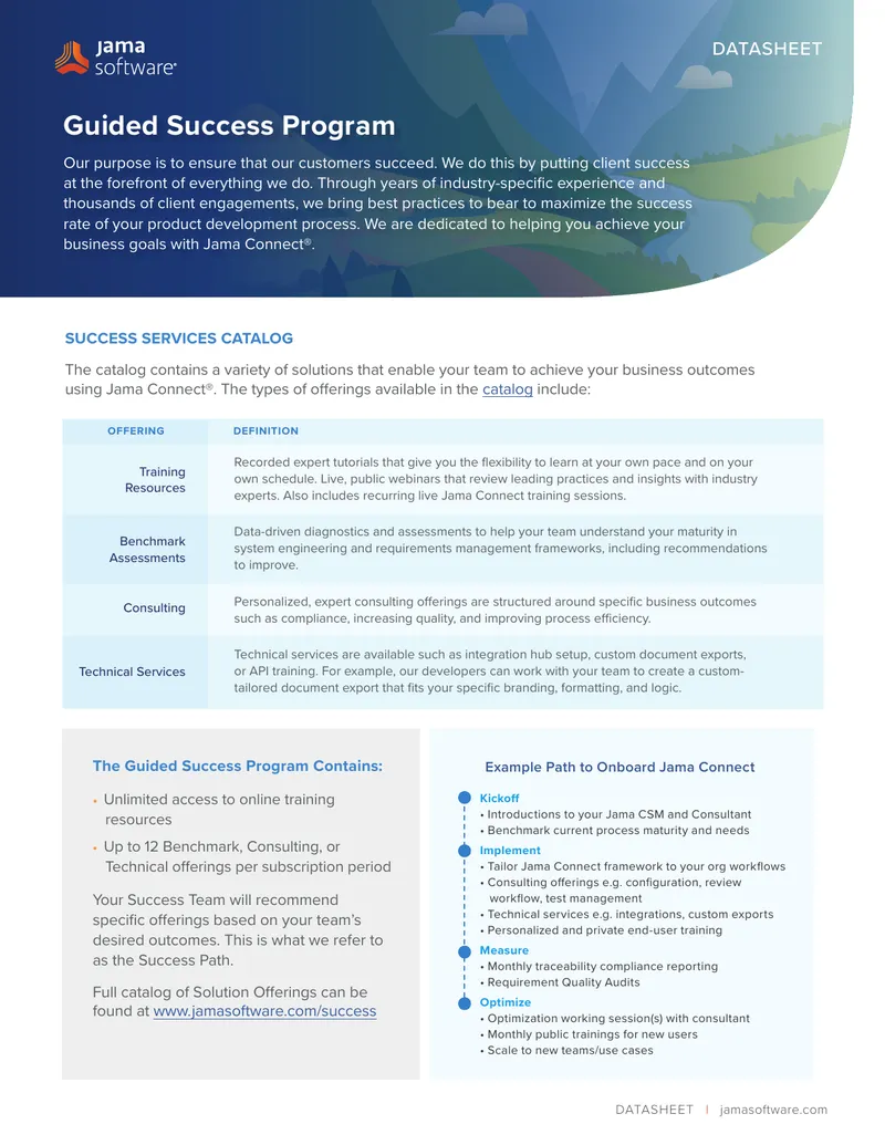 Guided Success Program Overview