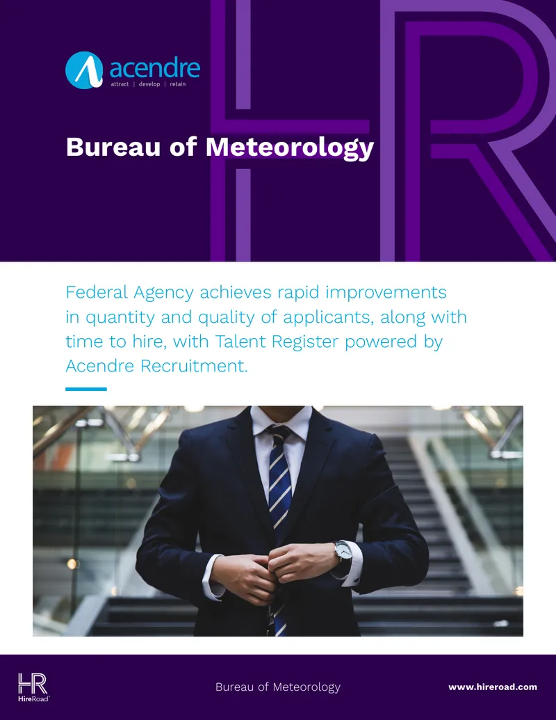 Bureau of Meteorology Talent Register Implementation